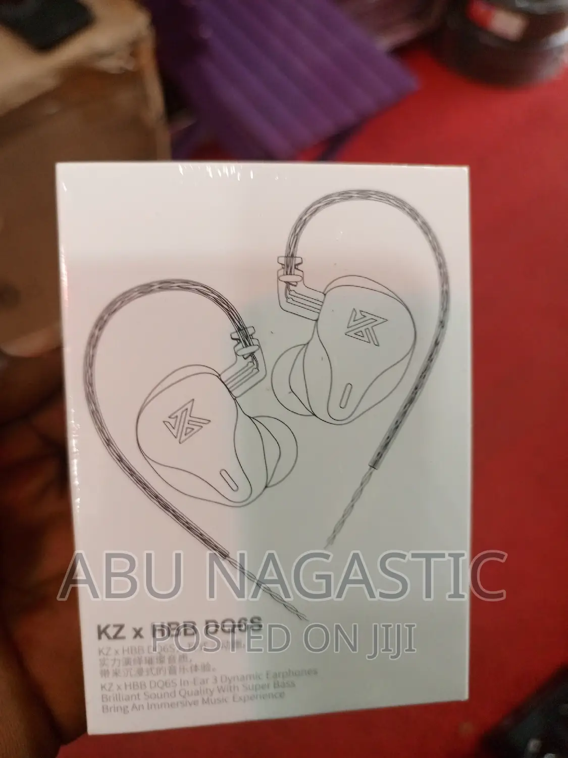 Kz X HBB Dq6s Wired Headset