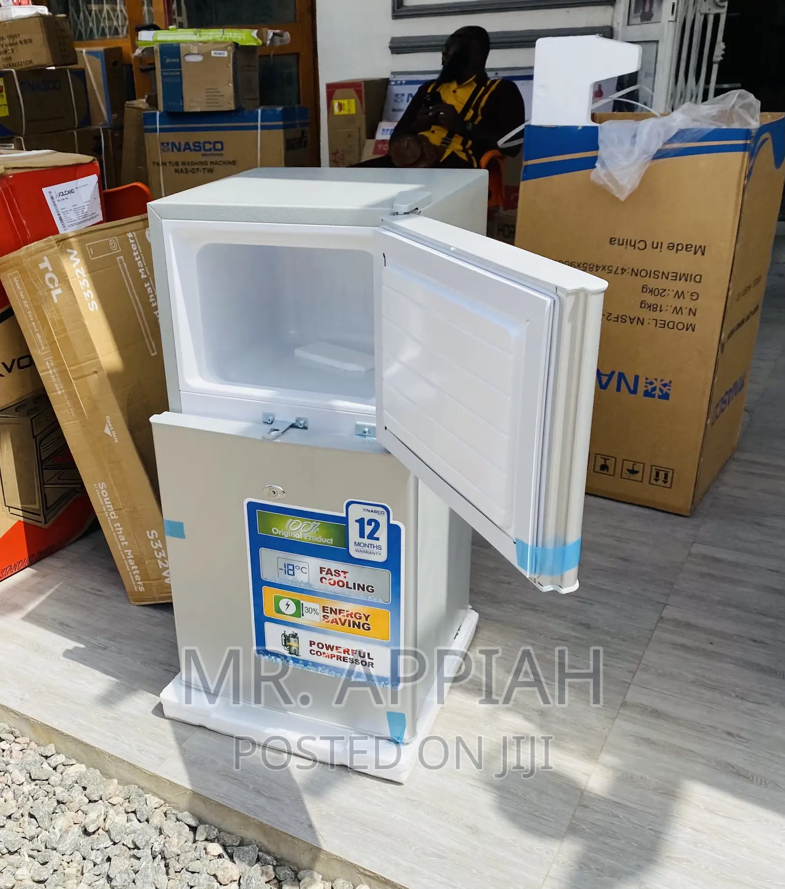 Latest and Affordable NascoNasf2-120 Electric Fridge,Silver