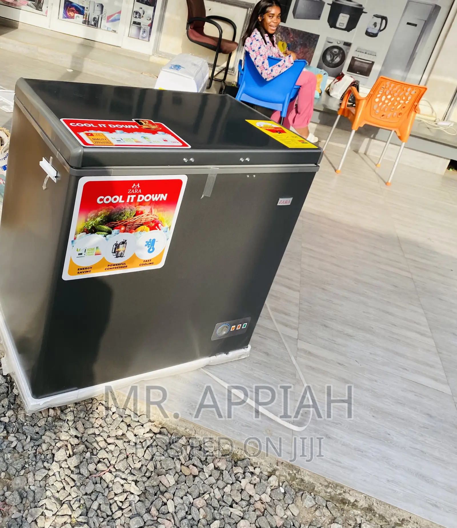 Well Designed Zara 200ltt Single Door Electric Freezer 