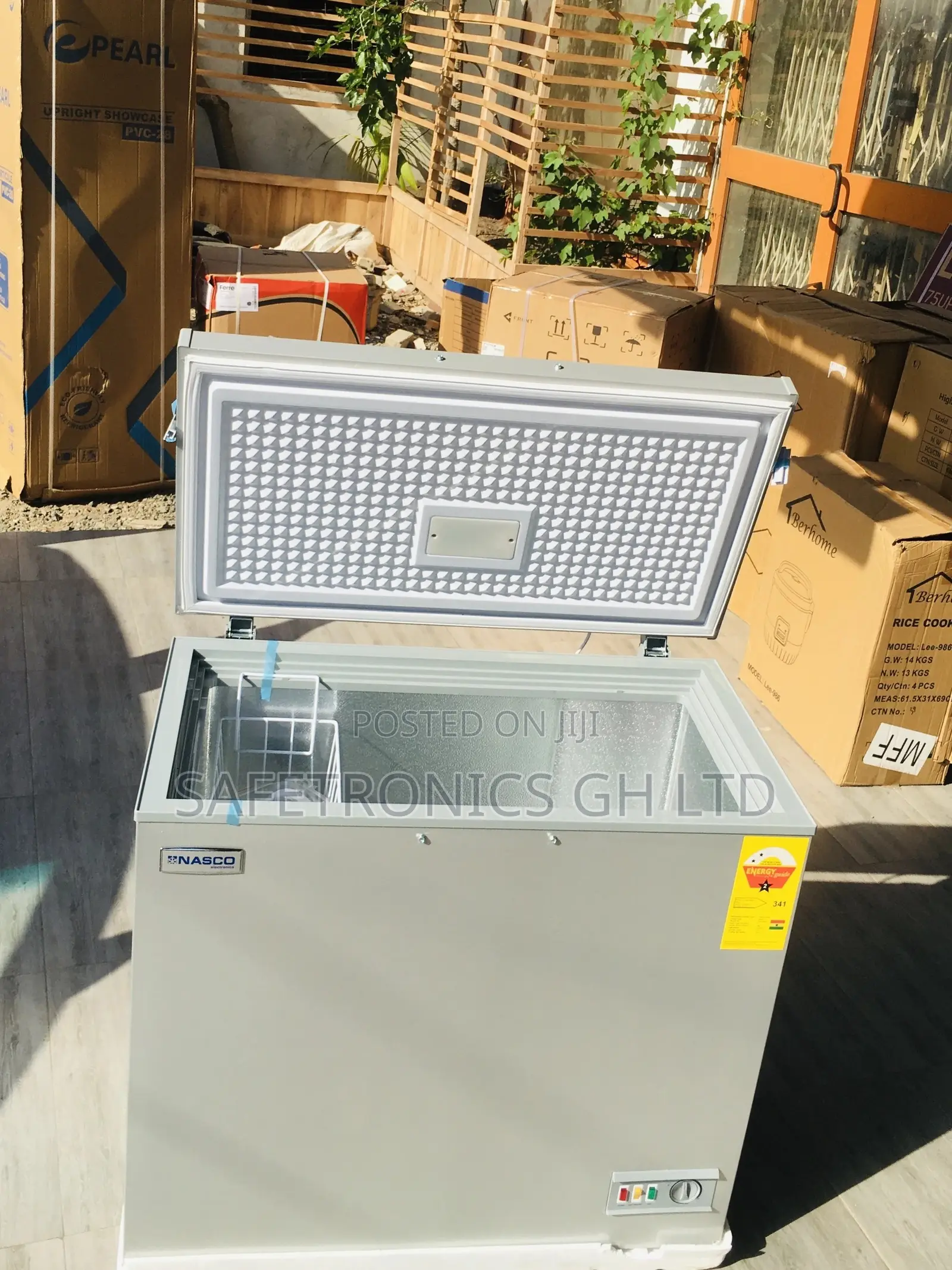 Chestfreezer Singledoor Nas-250 200 Liters Nasco Electric