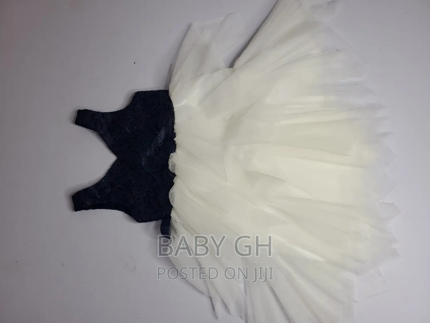 Girls Dark Blue Occassion Dress