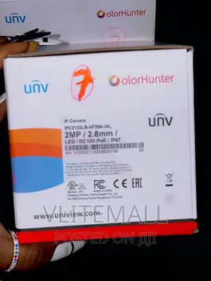 Unv 2mp/2.8mm IP Camera (Ipc2122lb-Af28(40)K-Wl)