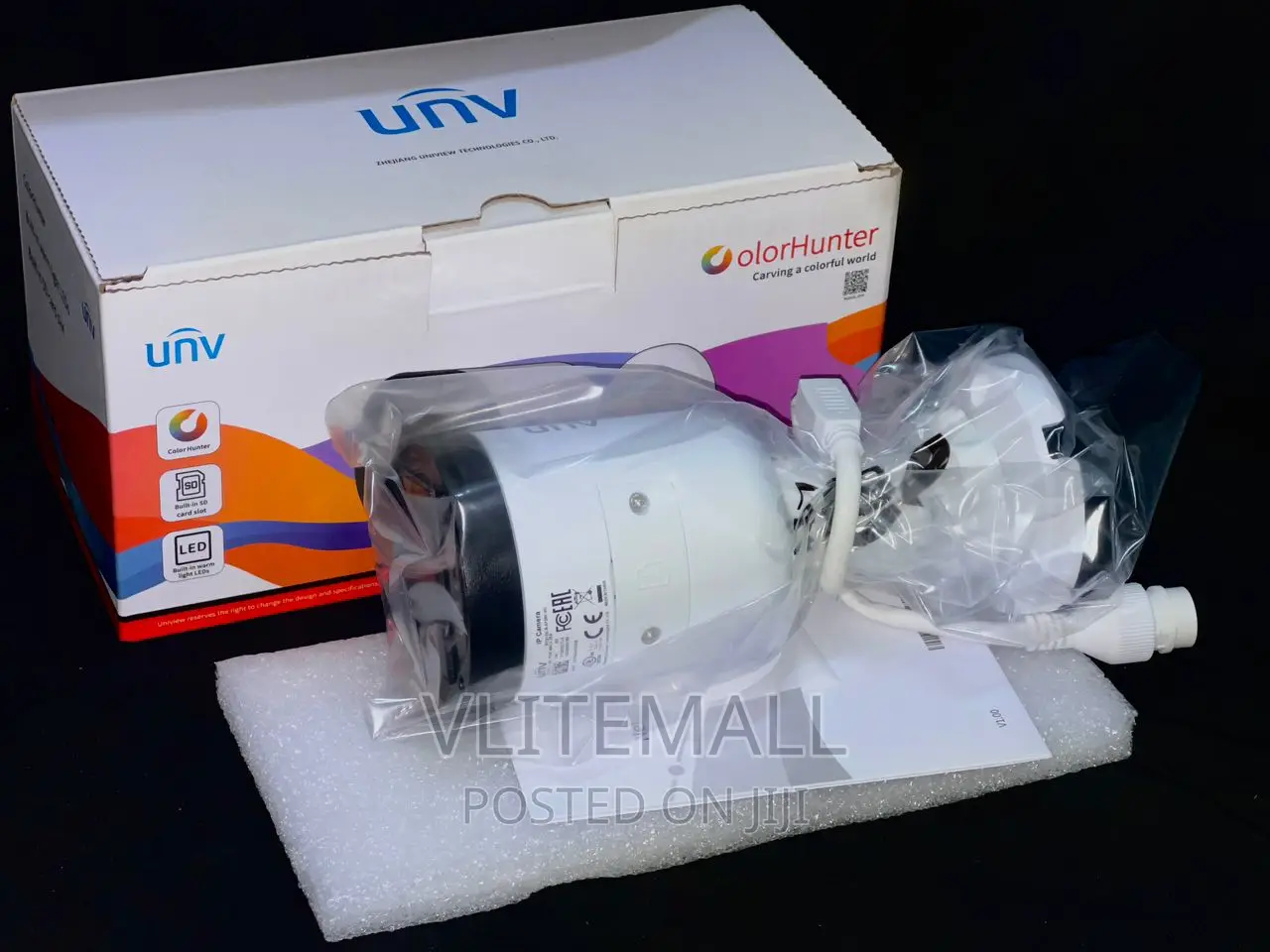Unv 2mp/2.8mm IP Camera (Ipc2122lb-Af28(40)K-Wl)