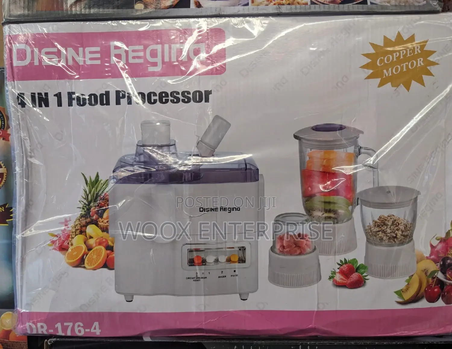 Disine Regina Food Processor (4 in 1)