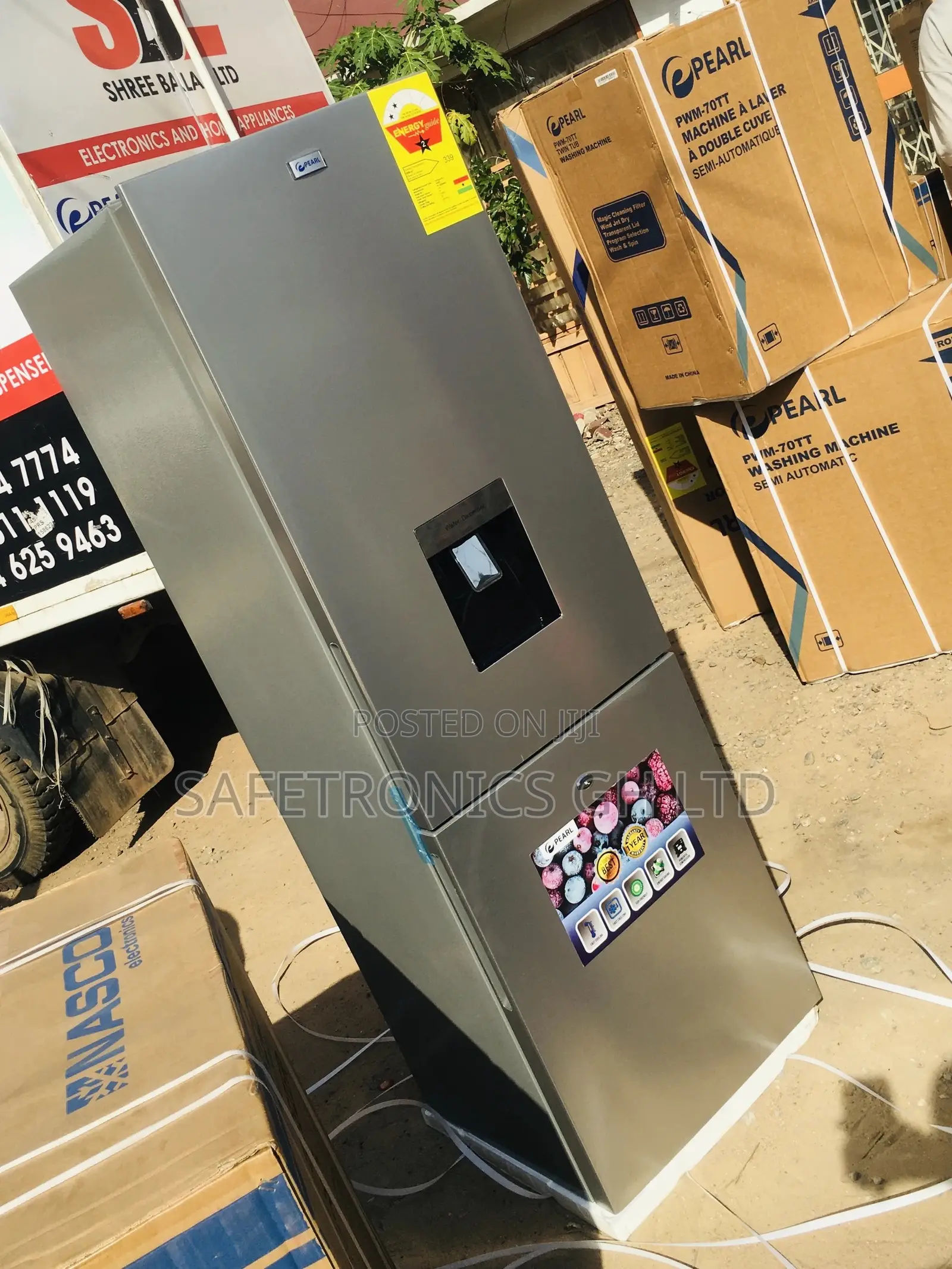  251 Liters Doubledoor Bottomfreezer Pf-330bwd Fridge