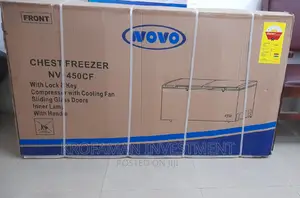 Novo Nv-518cf 518l Double Door Chest Freezer
