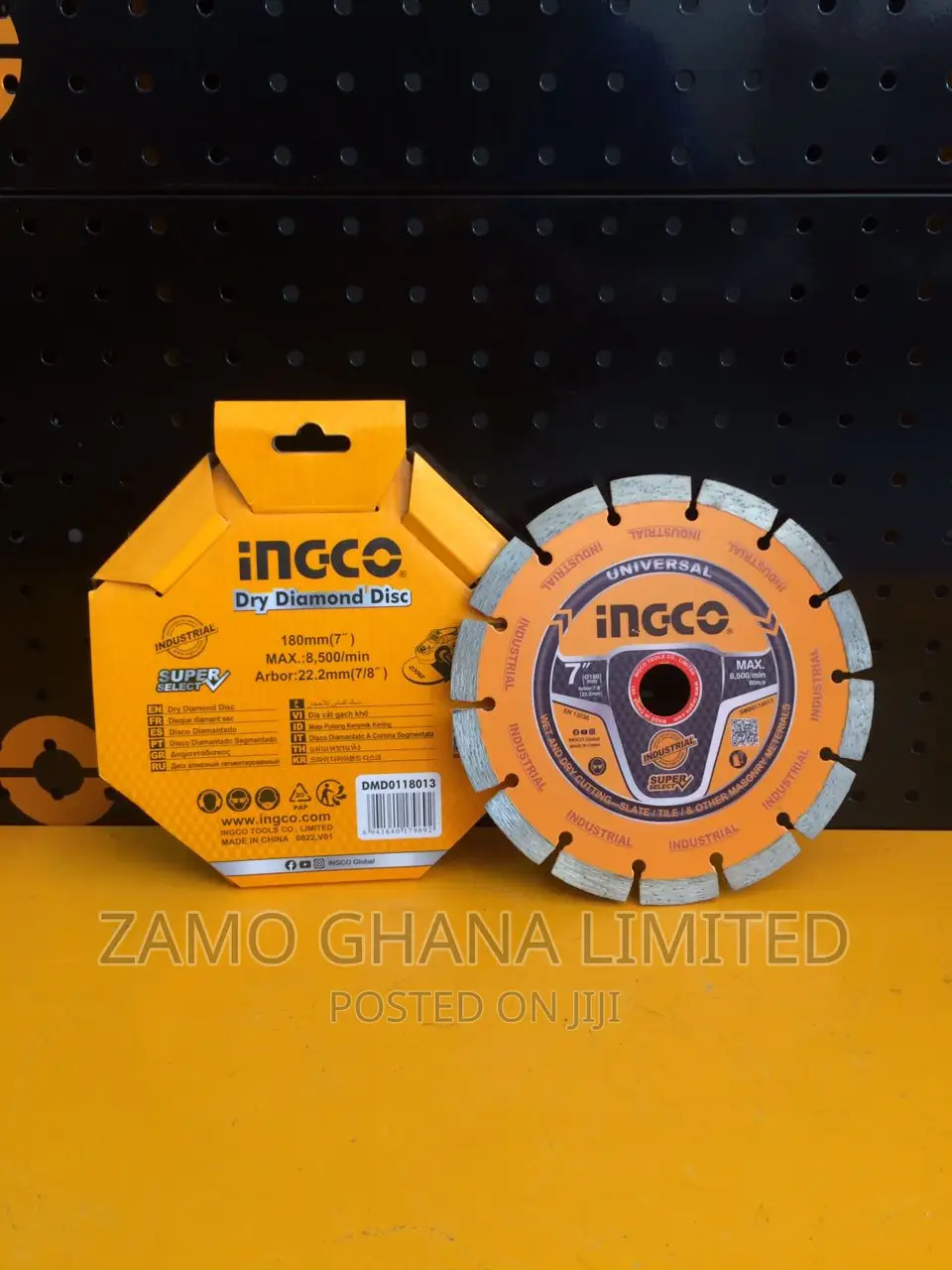 Industrial Concrete Cutting Disc 7" - DMD