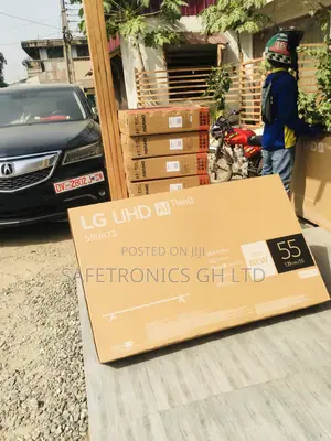 55 Inches Lastest Black Glossy Ur73 Lg Smart Uhd Tv