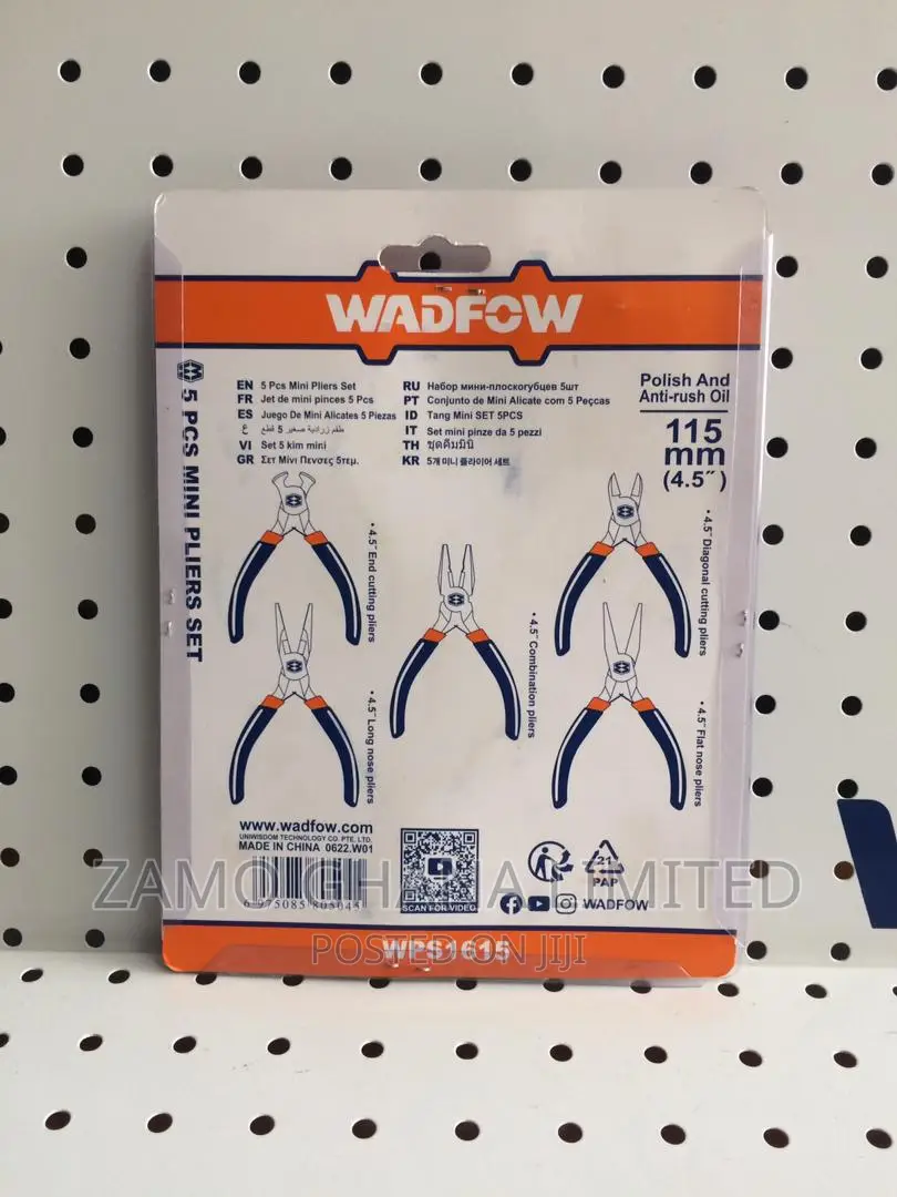 5pcs Mini Pliers Set - Wps1615
