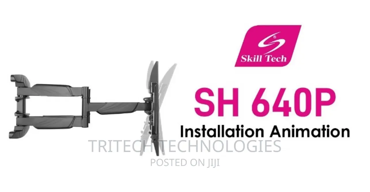SH-640P Elegant Double Arm Full-Motion Tv Wall Mount