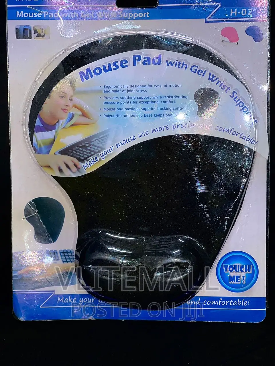 Mouse Pad With Wrist Rest Support