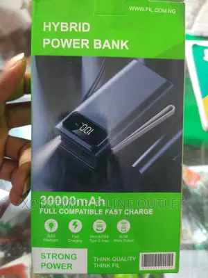 30,000mha Hybrid Power Bank