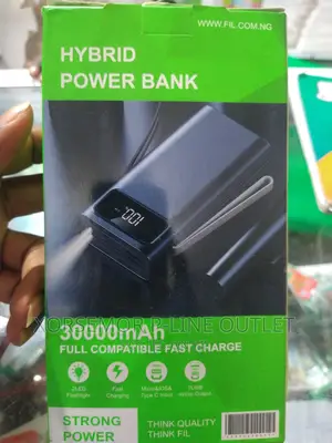 30,000mha Hybrid Power Bank