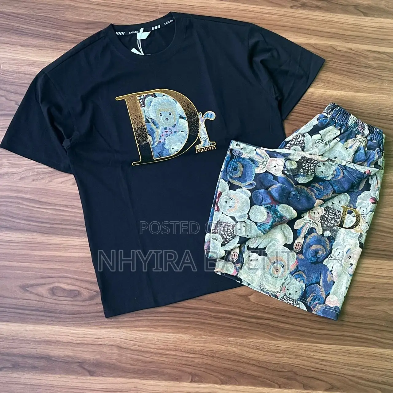Turkish Design T-Shirt Top and Down Available.