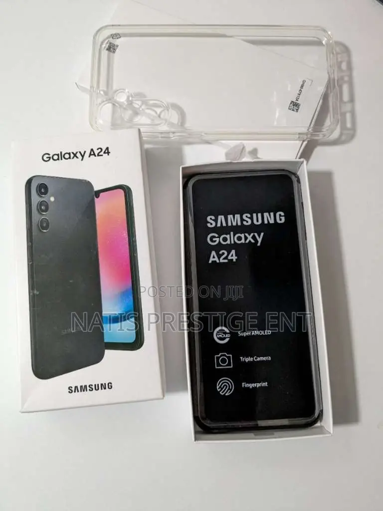 New Samsung Galaxy A24 4G 128 GB Black