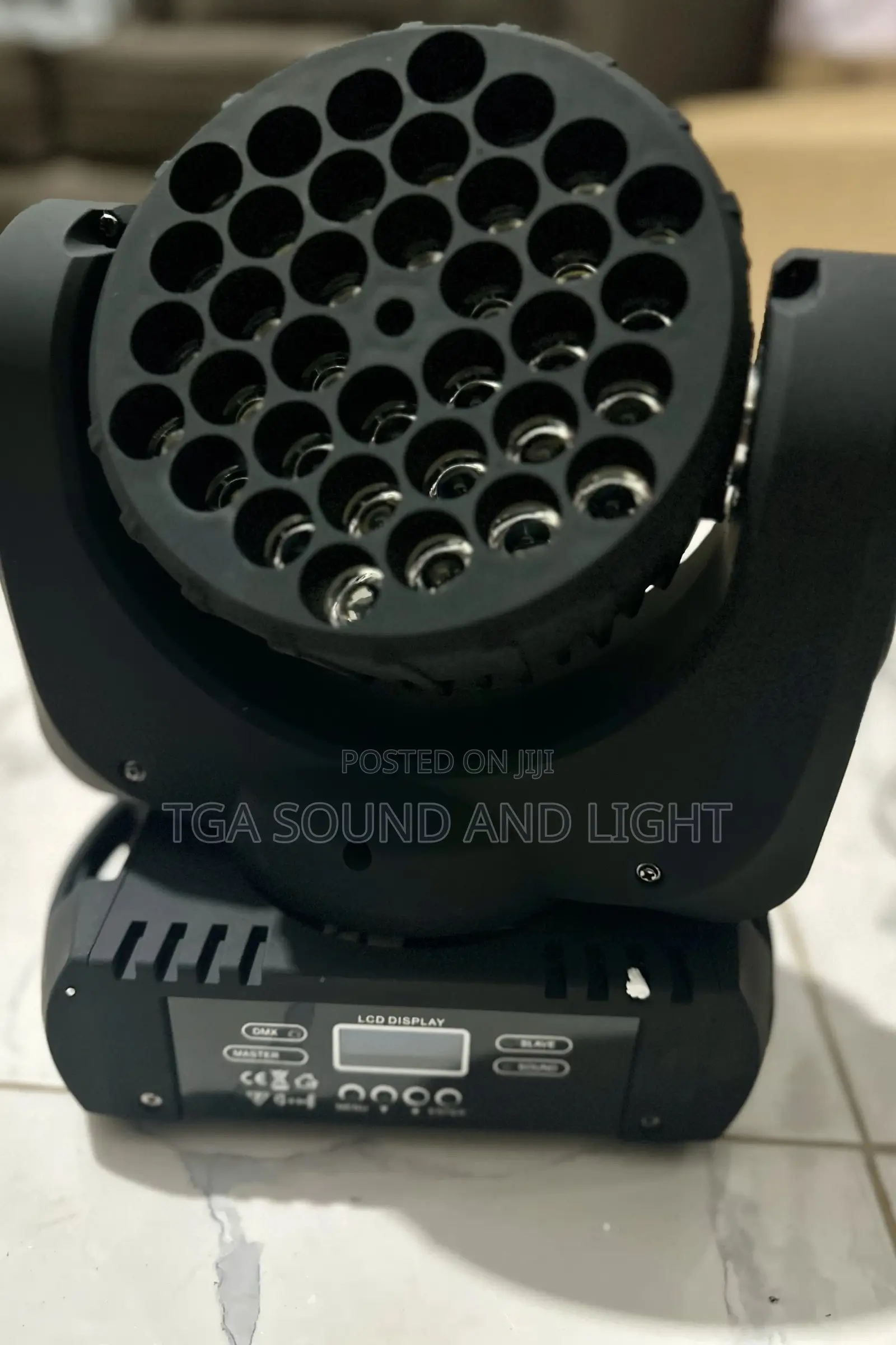 Rgbw 36 X 3 Watts Moving Head Light