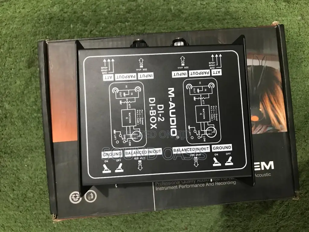 M-Audio Passive Direct Box, Recording Signal DI Box