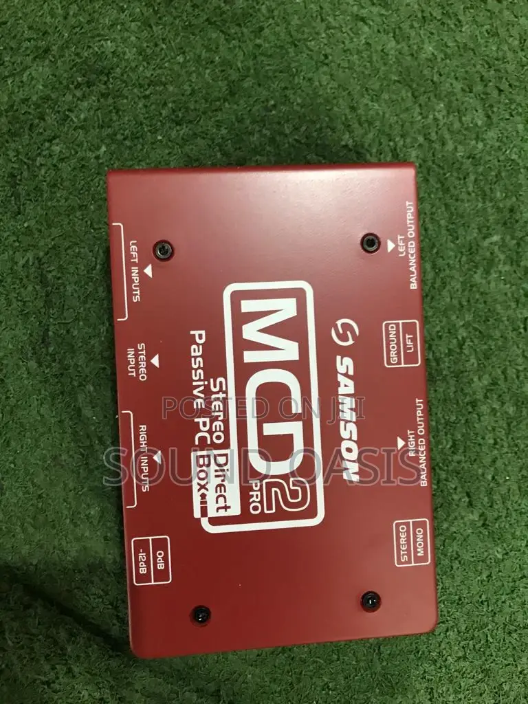 Samson MCD 2-Pro Stereo Passive DI Box
