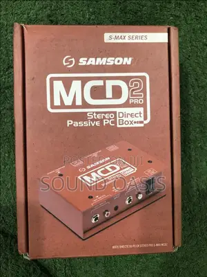 Samson MCD 2-Pro Stereo Passive DI Box