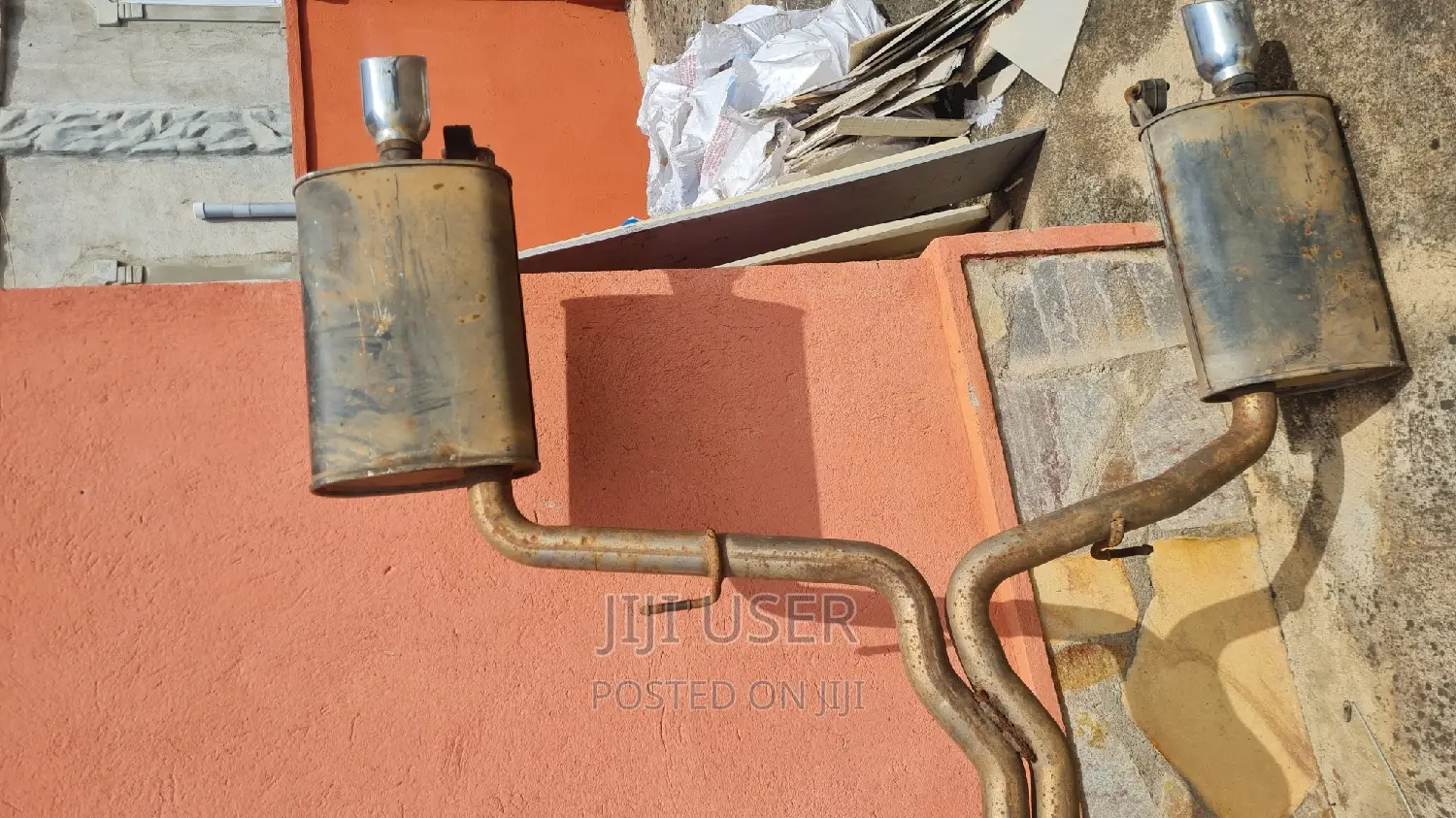 Back Axil,Hub,Catalytic Convector, Exhaust Pipe