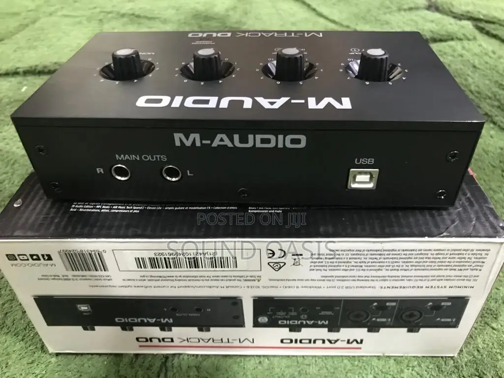M-Track Duo, 2-Channel USB Audio Interface.