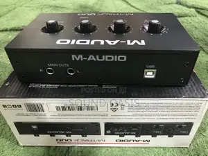 M-Track Duo, 2-Channel USB Audio Interface.