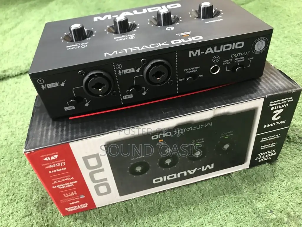 M-Track Duo, 2-Channel USB Audio Interface.