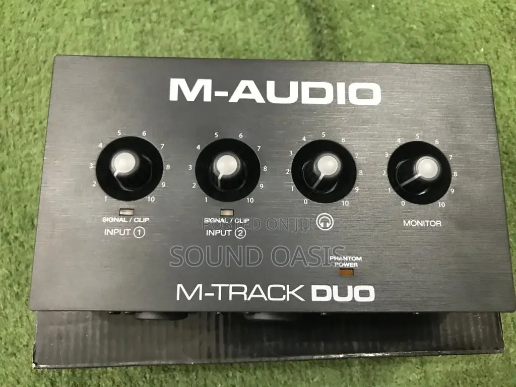 M-Track Duo, 2-Channel USB Audio Interface.
