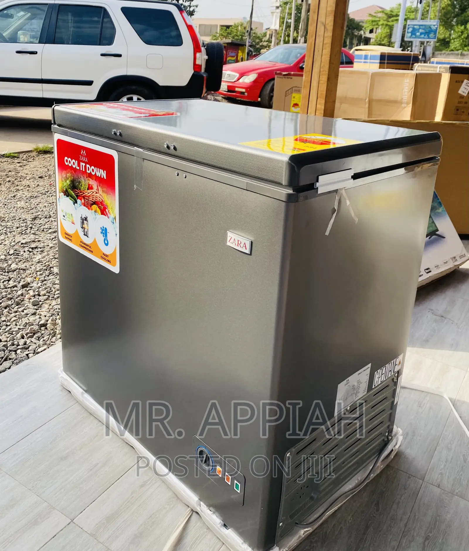Energy Efficient Zara 200ltr Single Door Electric Freezer.