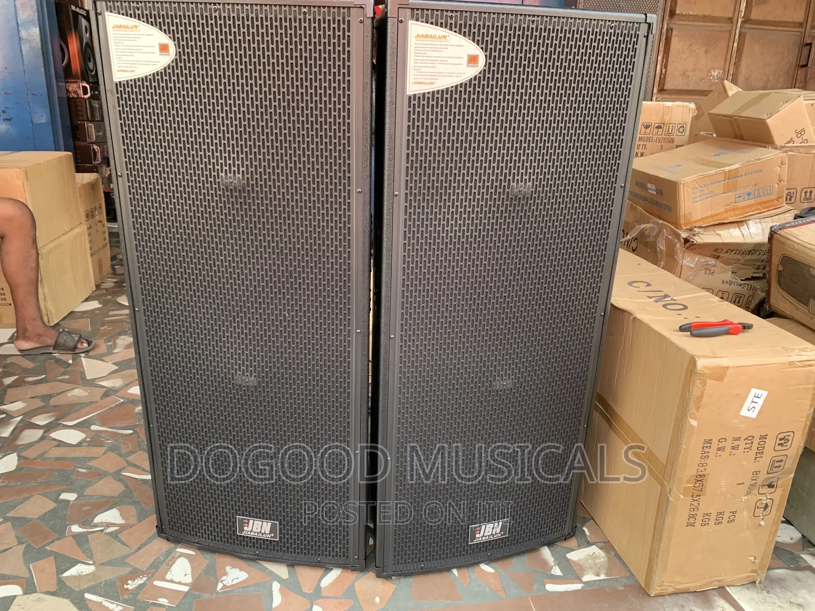 JBN Full Range Speakers