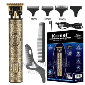 Kemei Rechargeable Cordless Hair Clippers KM-700D