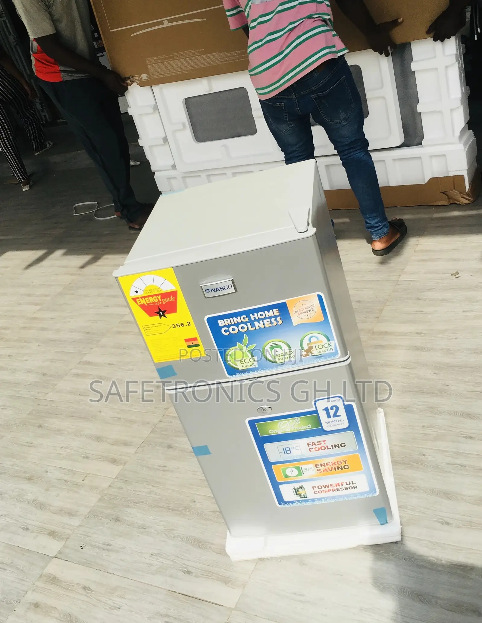 Doubledoor Topfreezer Tabletop 90l Nas2-120 Nasco Fridge