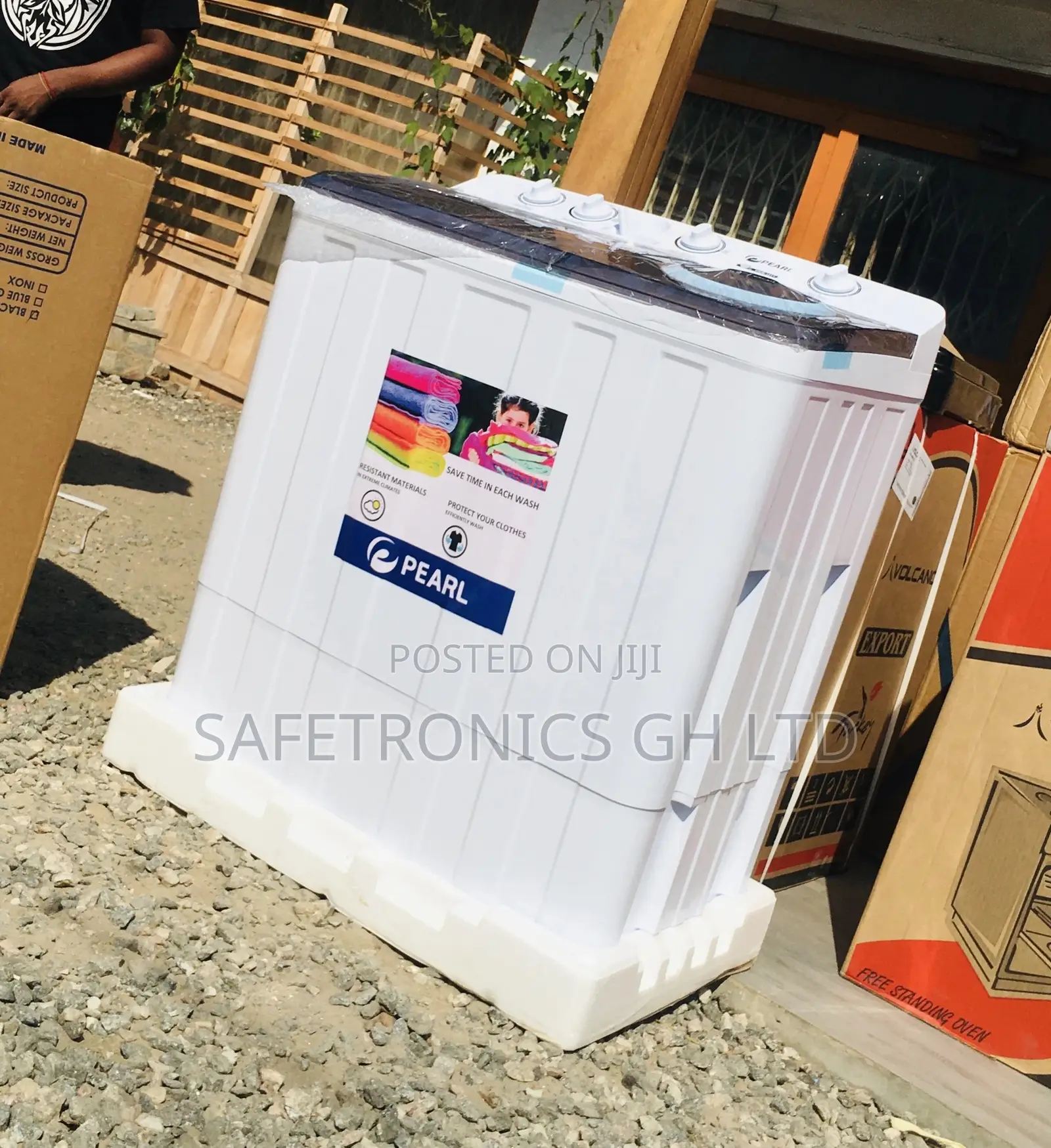 12kg Washingmachine Topload Semiautomatic Pearl