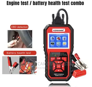 Konnwei KW870 OBD2 Car Diagnostic Scanner Battery Tester