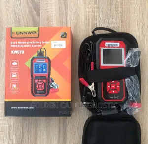 Konnwei KW870 OBD2 Car Diagnostic Scanner Battery Tester