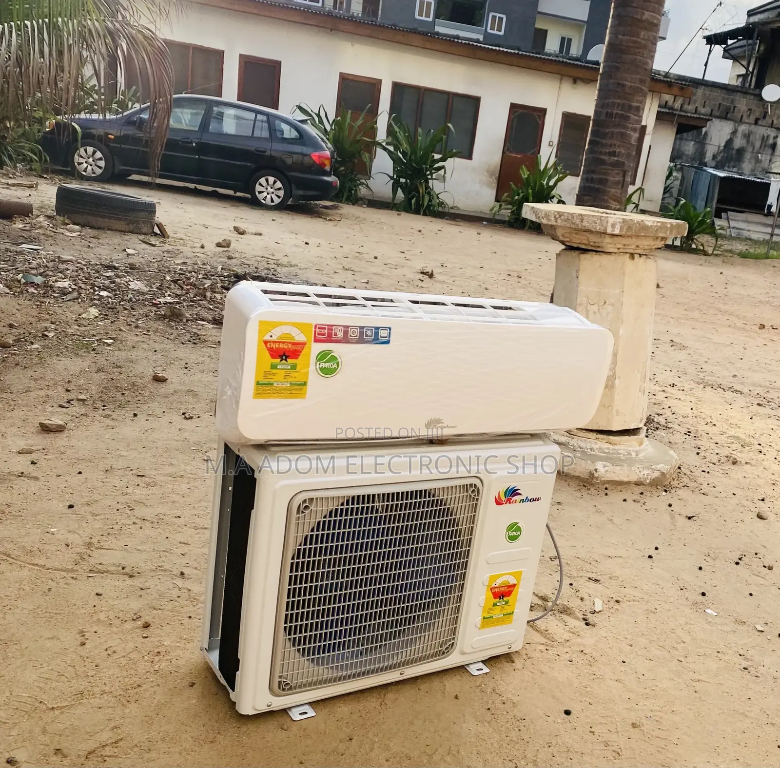 Shop Original Rainbow 1.5hp Split Electric Ac(White).