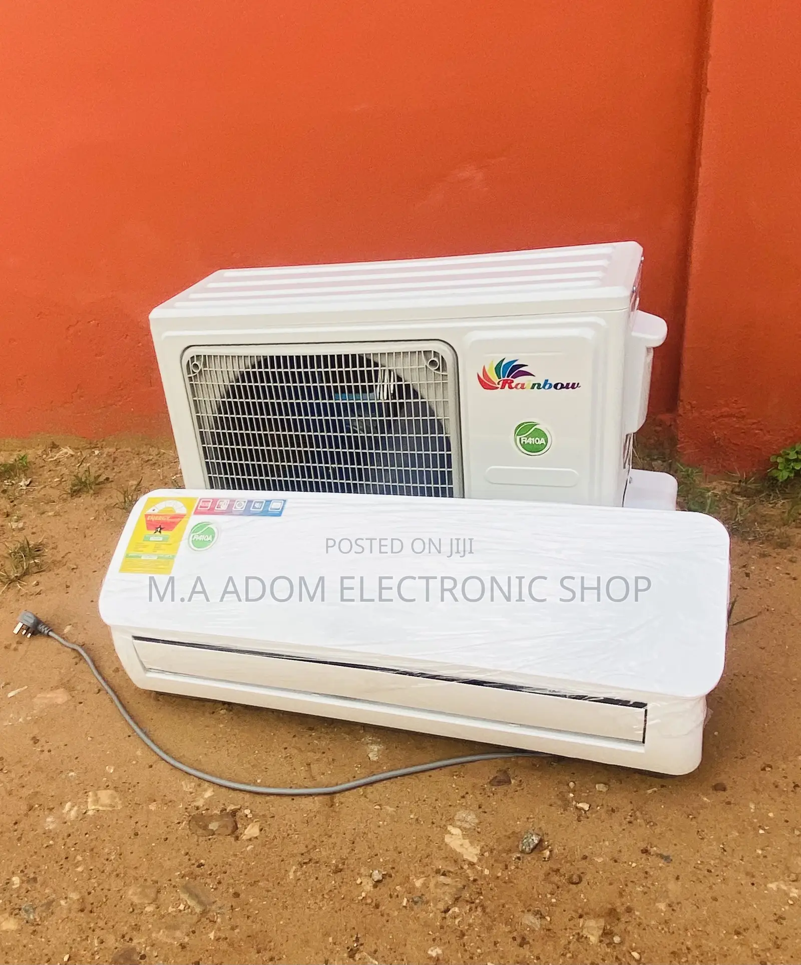 Budget-Friendly Rainbow 1.5hp Split Electric Ac(White).