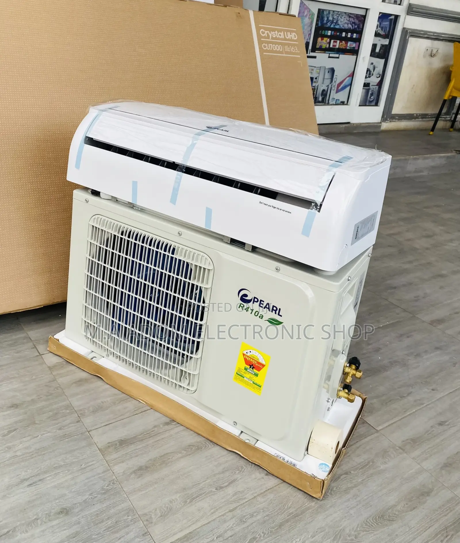 Super Affordable Pearl 1.5hp Split Electric Ac(White).