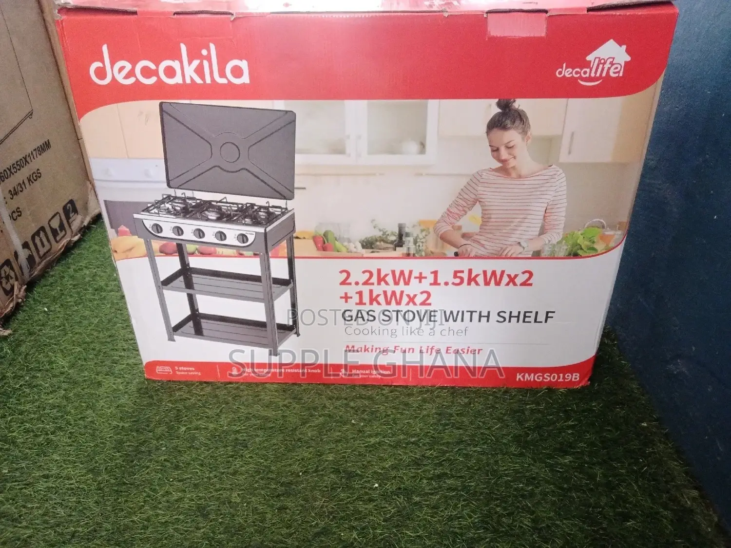 Decakila Gas Stove With