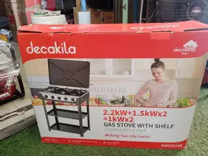 5 Stove Decakila Gas Stove With Shelf Affordable