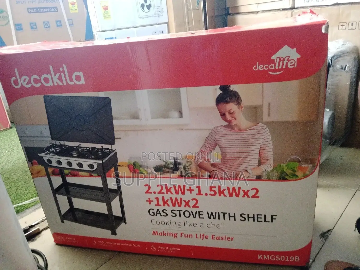 Decakila Gas Stove Fast Cooking Stove