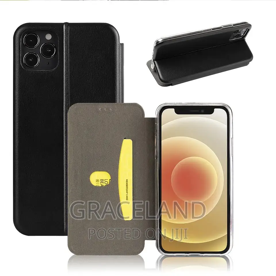 Thin Leather Wallet Case for iPhone 11 Pro Max 12 Pro Max