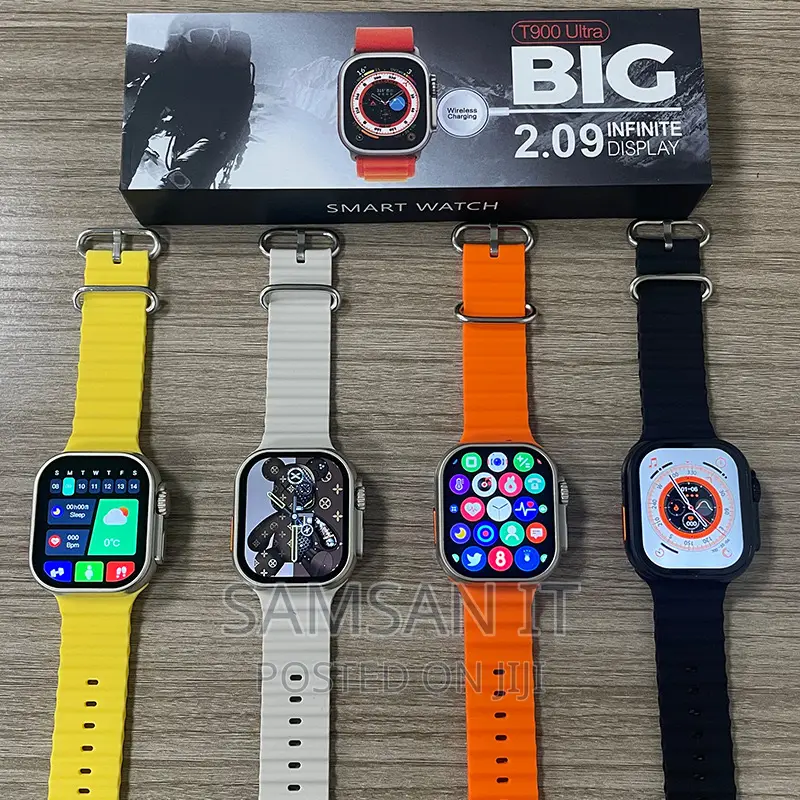New T900 Ultra Bluetooth Smart Watch For Calls And Messages