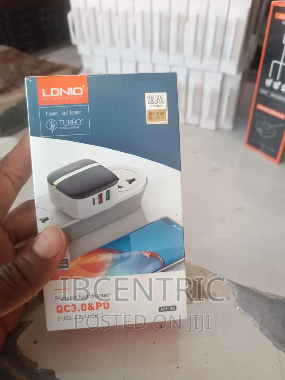 LDNIO 3 Ports USB Plug Adapter