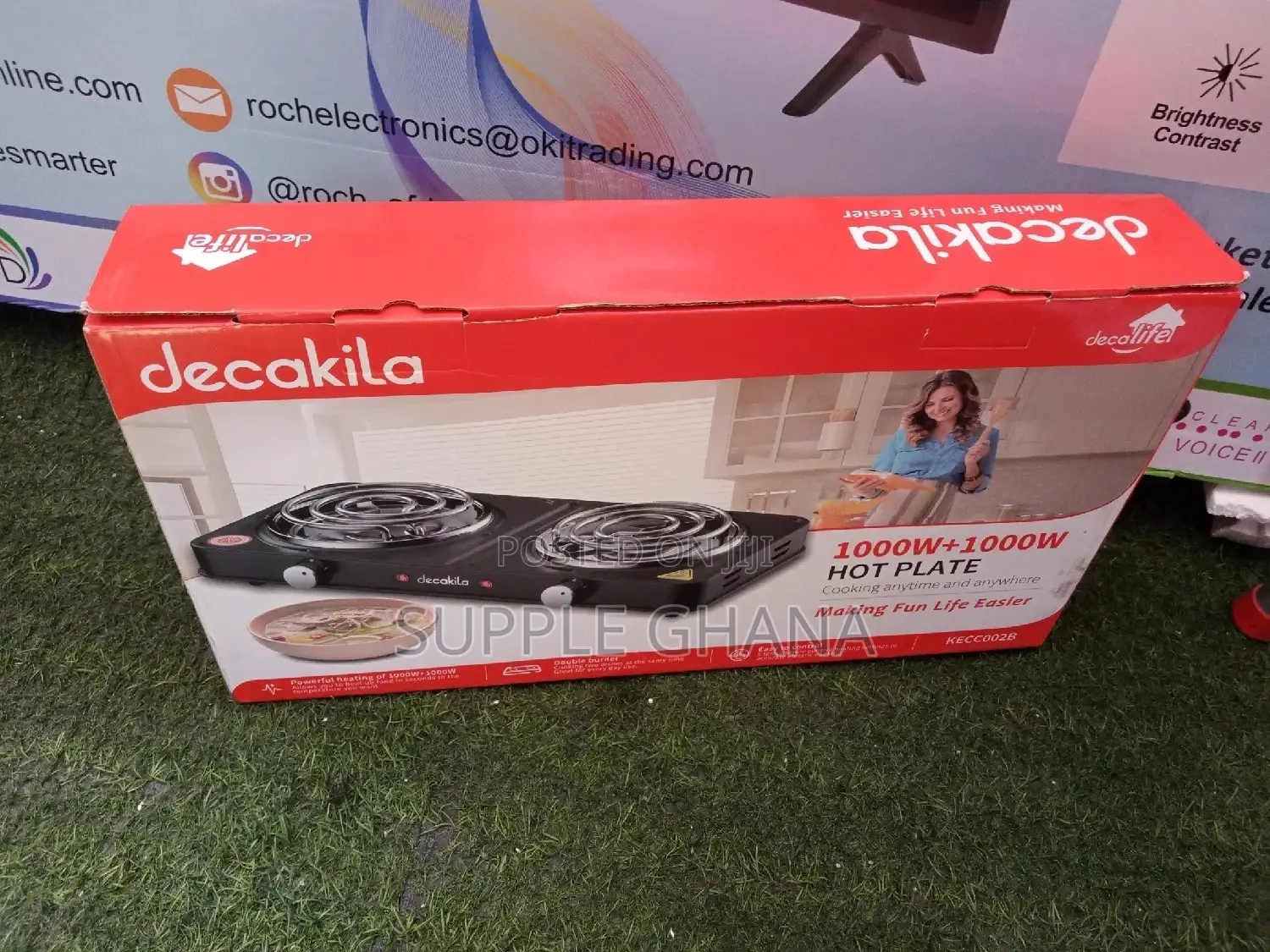 Decakila Hot Plate Double Hot Plate