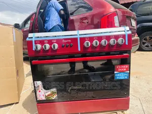 5burner Gas Cooker Oven Grill Ferre Red_