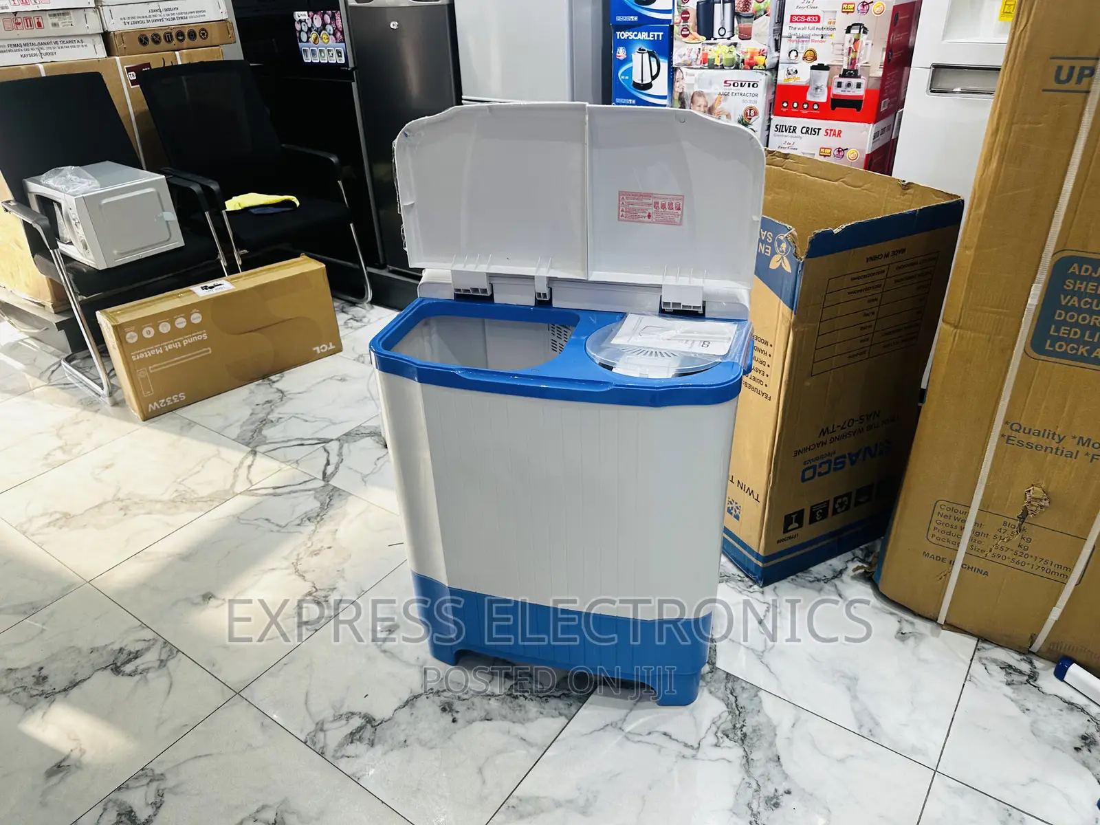3 Program Washing Machine Nasco 7kg Topload