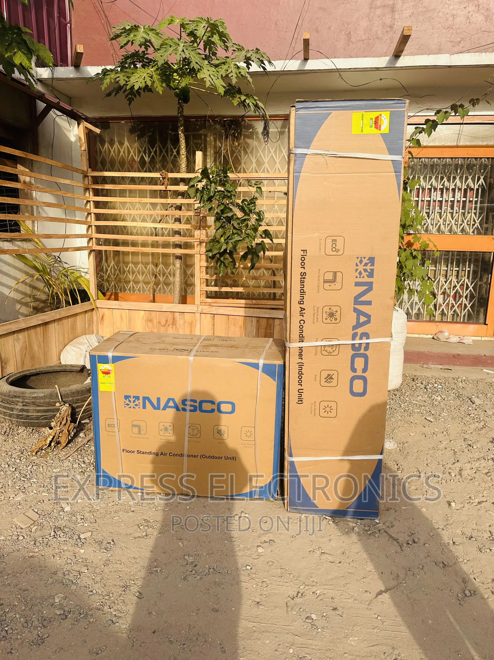 Better Deal on Nasco 2.5hp Split Floor Standing AC White