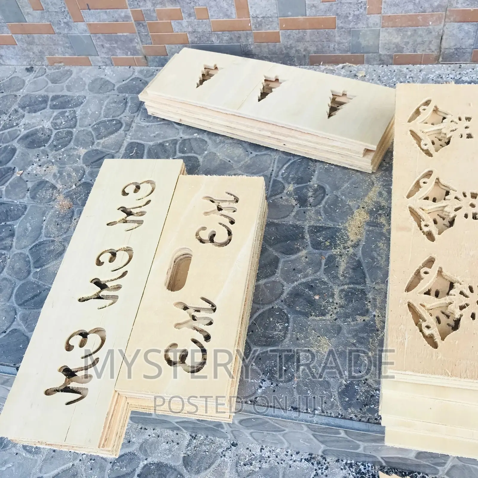 CNC Cutting,Pattern Design on Plywood MDF Wood