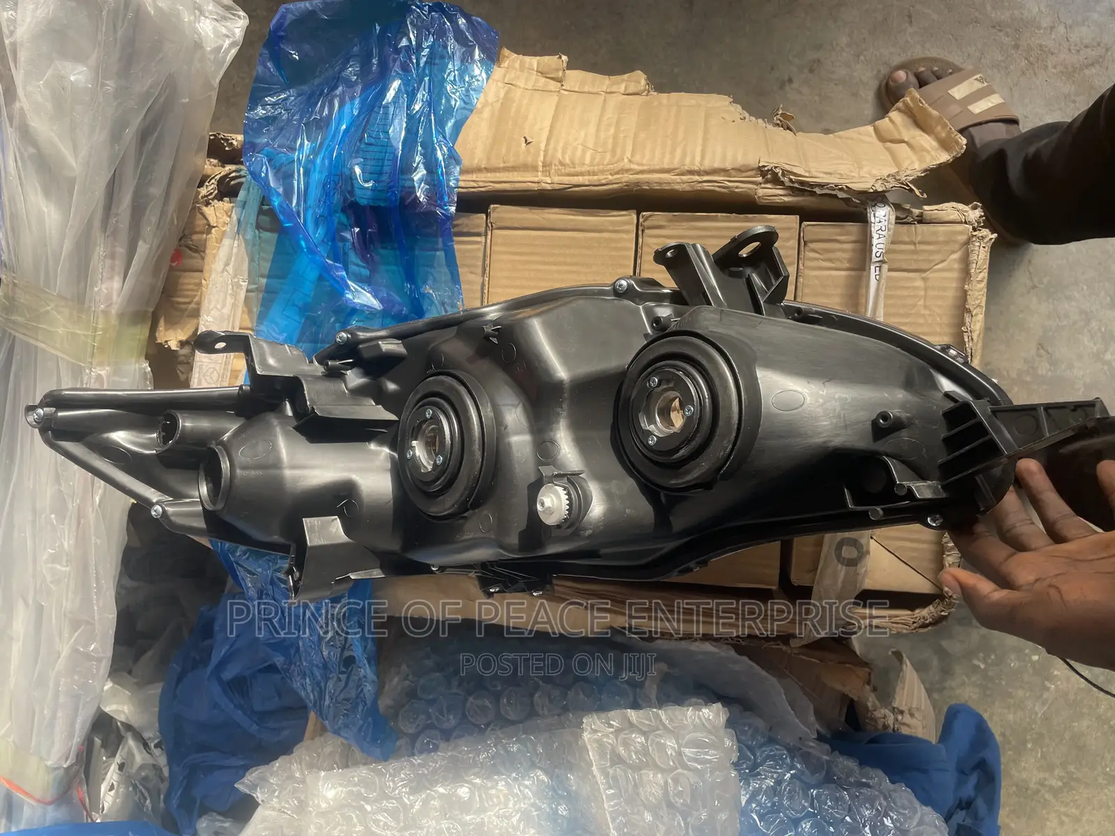 Corolla 2011 2013 Headlight Black